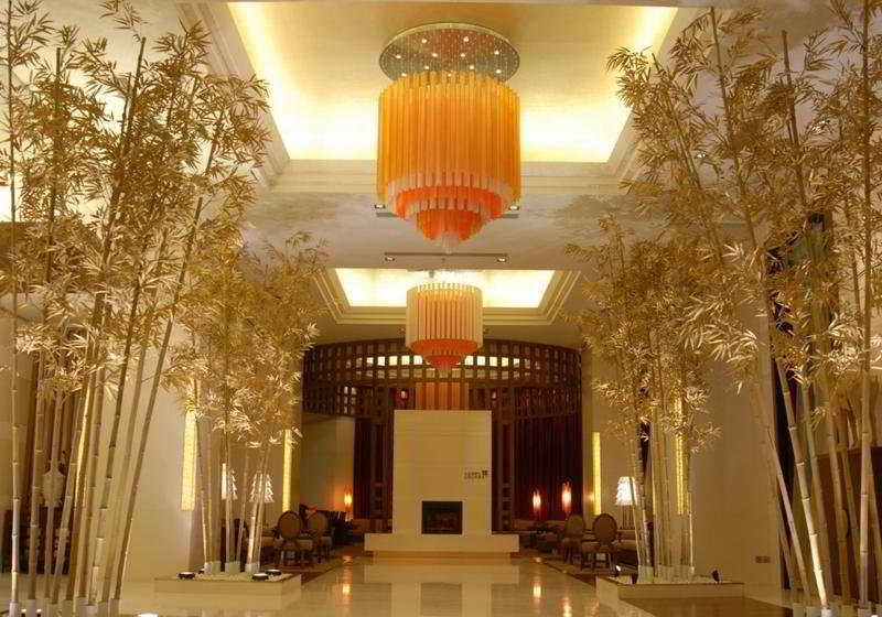 Hotel Nikko Tchien-ťin Exteriér fotografie The lobby of the hotel